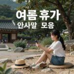 여름 휴가 인사말 문구 상황별 모음 여름휴가 인사말 문구 모음 이미지