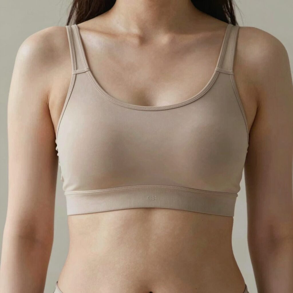두꺼운 여성 래쉬가드 두께 비교 사진