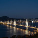 여수 내일로 야경 명소 돌산대교 야경