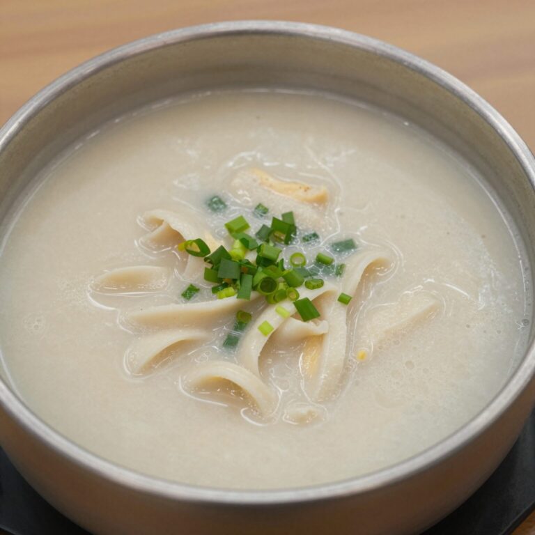 용인 콩국수 맛집 콩게미의 크림콩국수 그릇