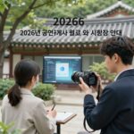 2026년 공인중개사 원서접수와 시험장 선택 안내