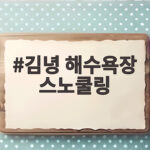 김녕 해수욕장 스노쿨링