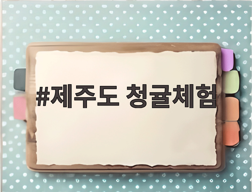 제주도 청귤체험