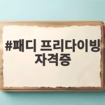 패디 프리다이빙 자격증 레벨2 도전기 패디 프리다이빙 자격증