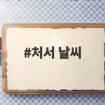 2026년 처서 날짜 알아보고 더위 마무리하기 처서 날씨