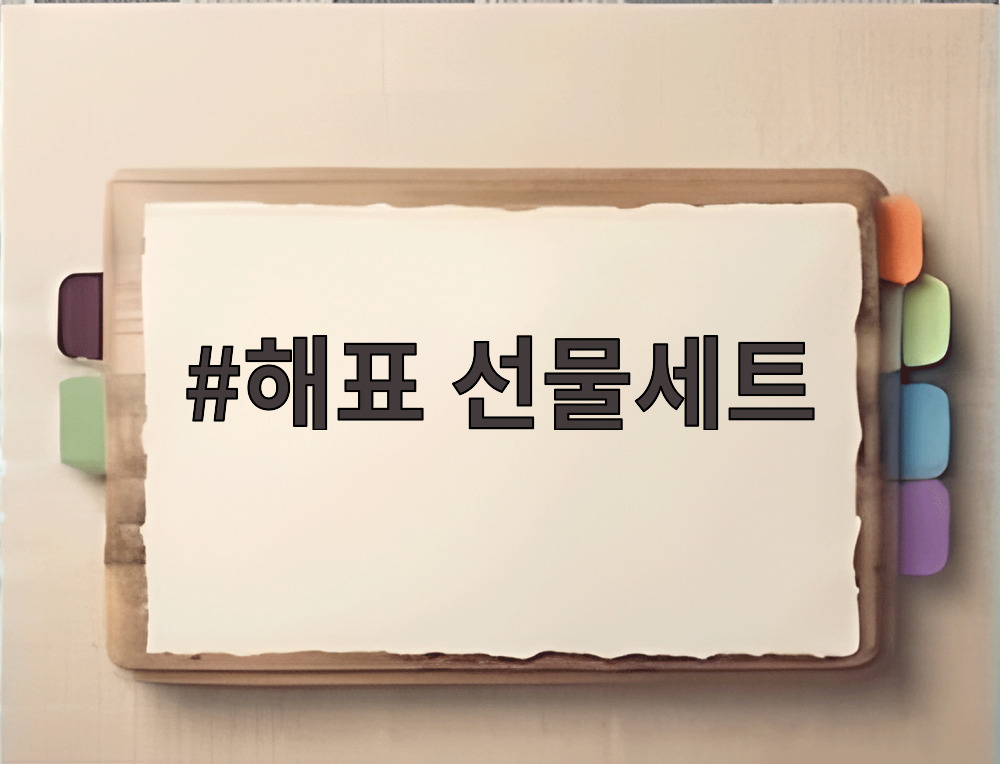 해표 선물세트