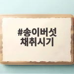 송이버섯 채취시기 2026 가격 비교 송이버섯 채취시기