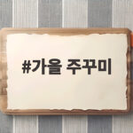 가을 주꾸미