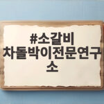 소갈비 차돌박이전문연구소