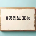 공진보 효능 부모님 선물로 딱인 이유와 복용법 총정리 공진보 효능