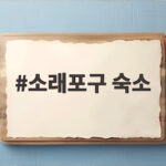 소래포구 숙소 고민이라면 넘버25와 신축 호텔월 비교해 봤어요 소래포구 숙소