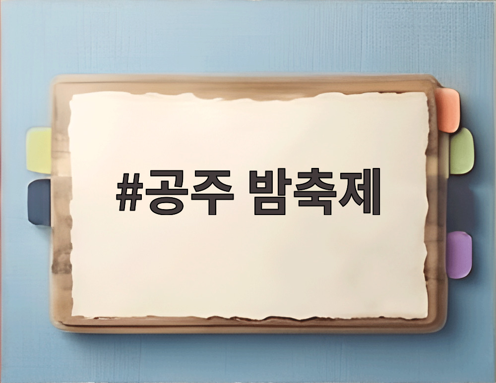 공주 밤축제