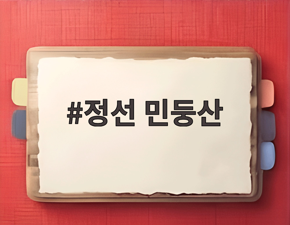 정선 민둥산