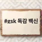 gsk 독감 백신