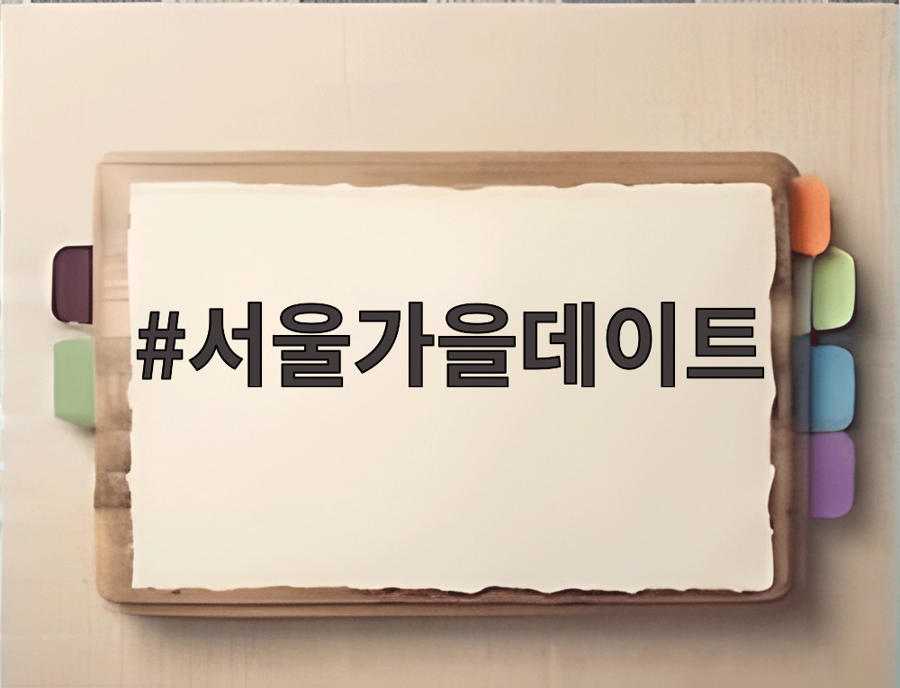 서울가을데이트