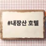 내장산 호텔 고르는 법과 단풍철 1박2일 숙소 비교 준비 내장산 호텔