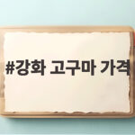강화 고구마 가격