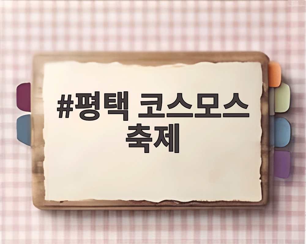평택 코스모스 축제