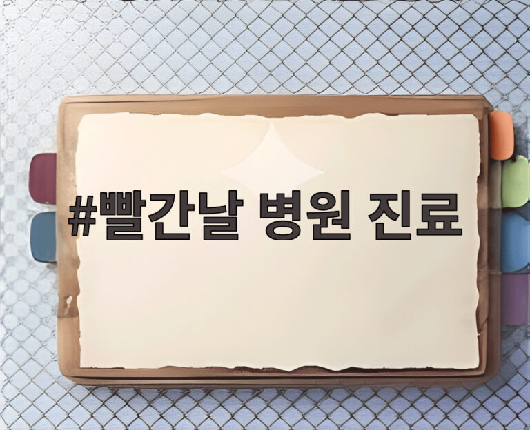 빨간날 병원 진료