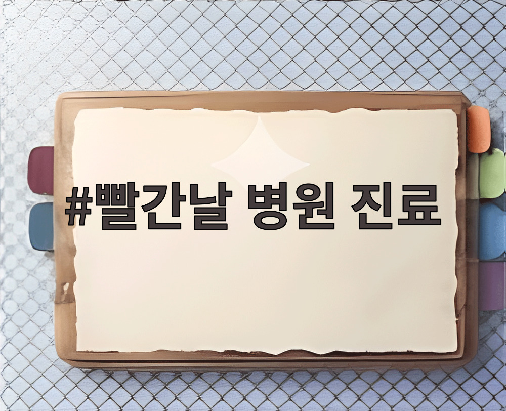 빨간날 병원 진료