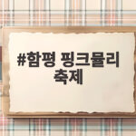 함평 핑크뮬리 축제