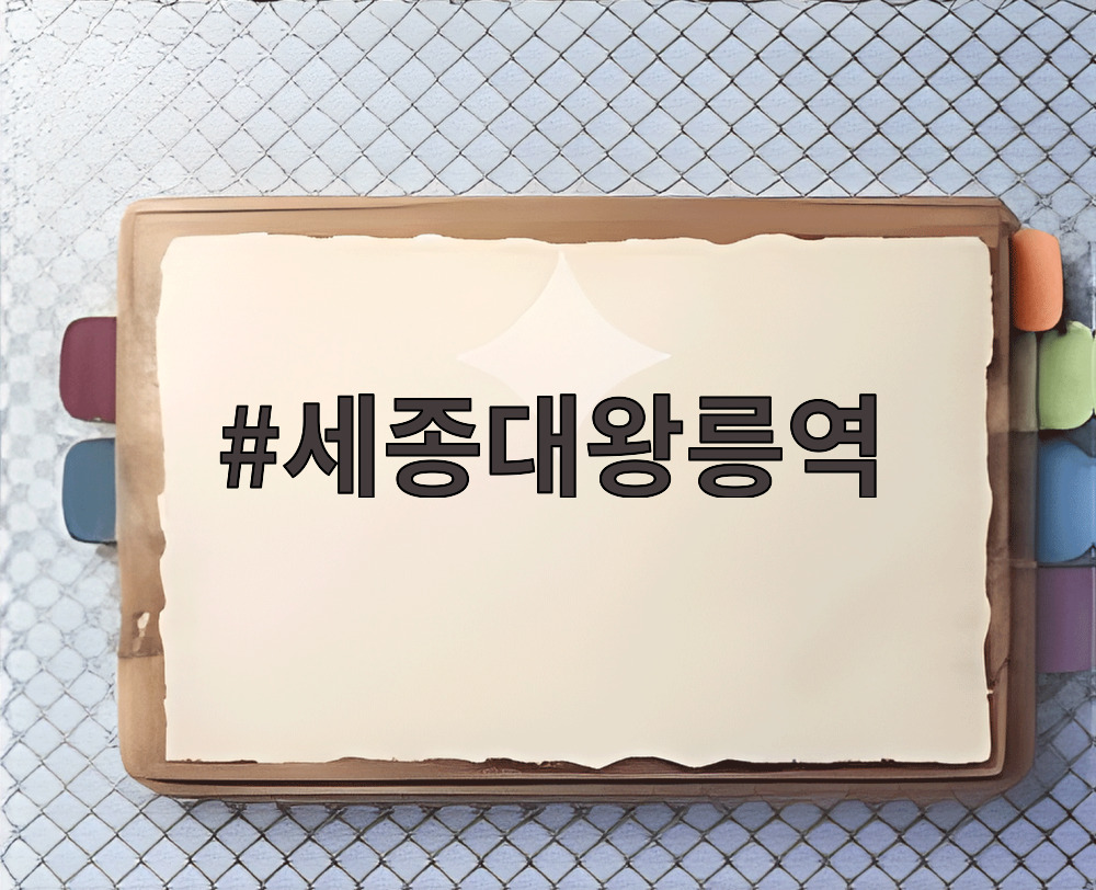 세종대왕릉역