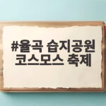 율곡 습지공원 코스모스 축제 가을 꽃구경 준비 끝났나요 율곡 습지공원 코스모스 축제