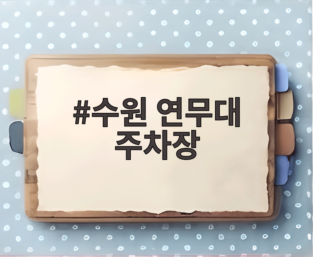 수원 연무대 주차장