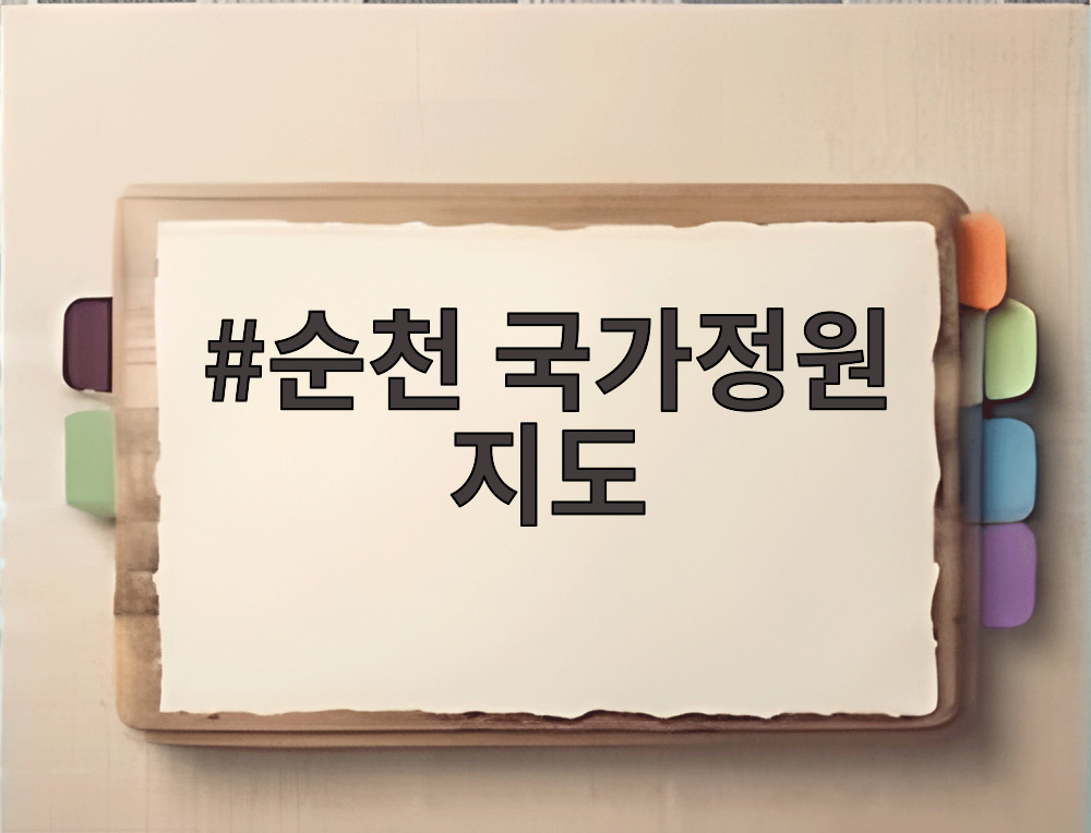 순천 국가정원 지도