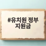 유치원 정부 지원금 2027년 확대 우리 아이는 얼마나 받을까 유치원 정부 지원금