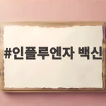 인플루엔자 백신