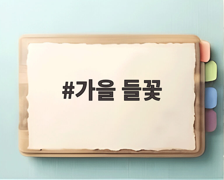 가을 들꽃
