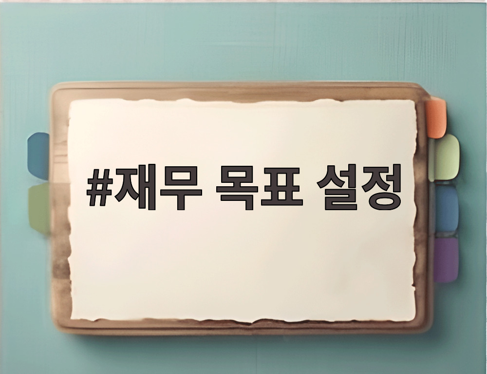 재무 목표 설정
