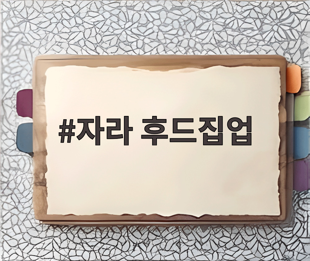 자라 후드집업