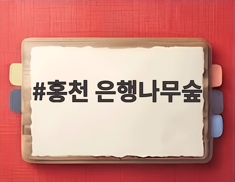 홍천 은행나무숲