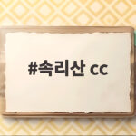 속리산 cc