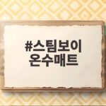 스팀보이 온수매트