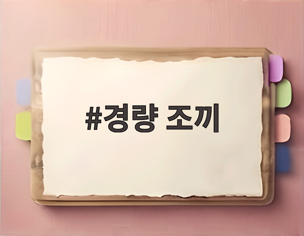 경량 조끼