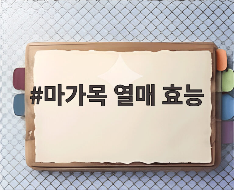 마가목 열매 효능