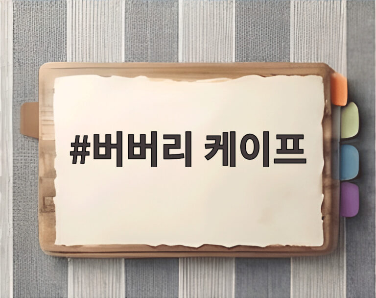 버버리 케이프