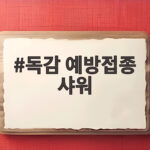 독감 예방접종 샤워 언제부터 가능한지 다음날 목욕 운동 음주 정리 독감 예방접종 샤워
