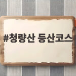 청량산 등산코스 처음 가는 분들을 위한 완벽한 하루 산행 안내 청량산 등산코스
