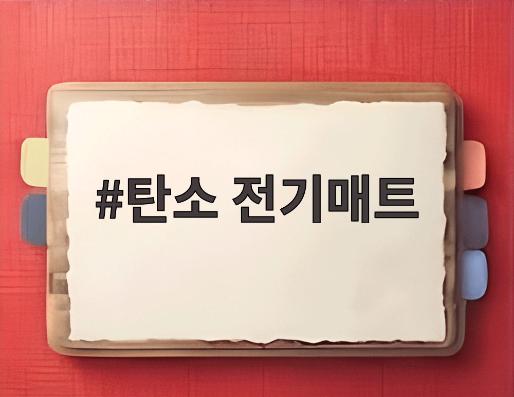 탄소 전기매트