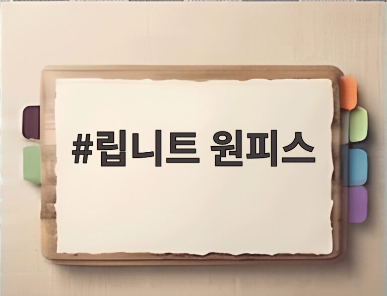 립니트 원피스