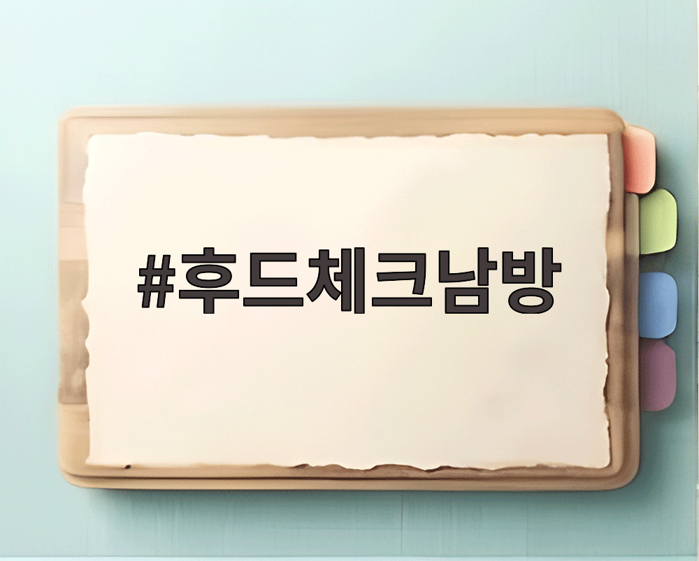후드체크남방