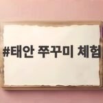 태안 쭈꾸미 체험