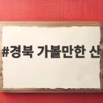 경북 가볼만한 산 4곳 단풍과 사찰 풍경을 한 번에 경북 가볼만한 산