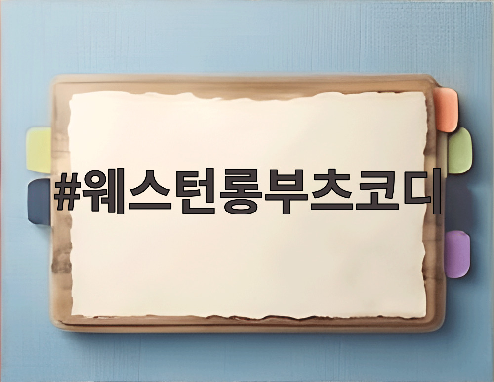 웨스턴롱부츠코디