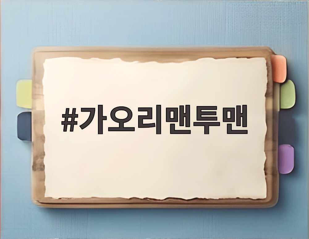 가오리맨투맨
