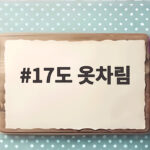 17도 옷차림